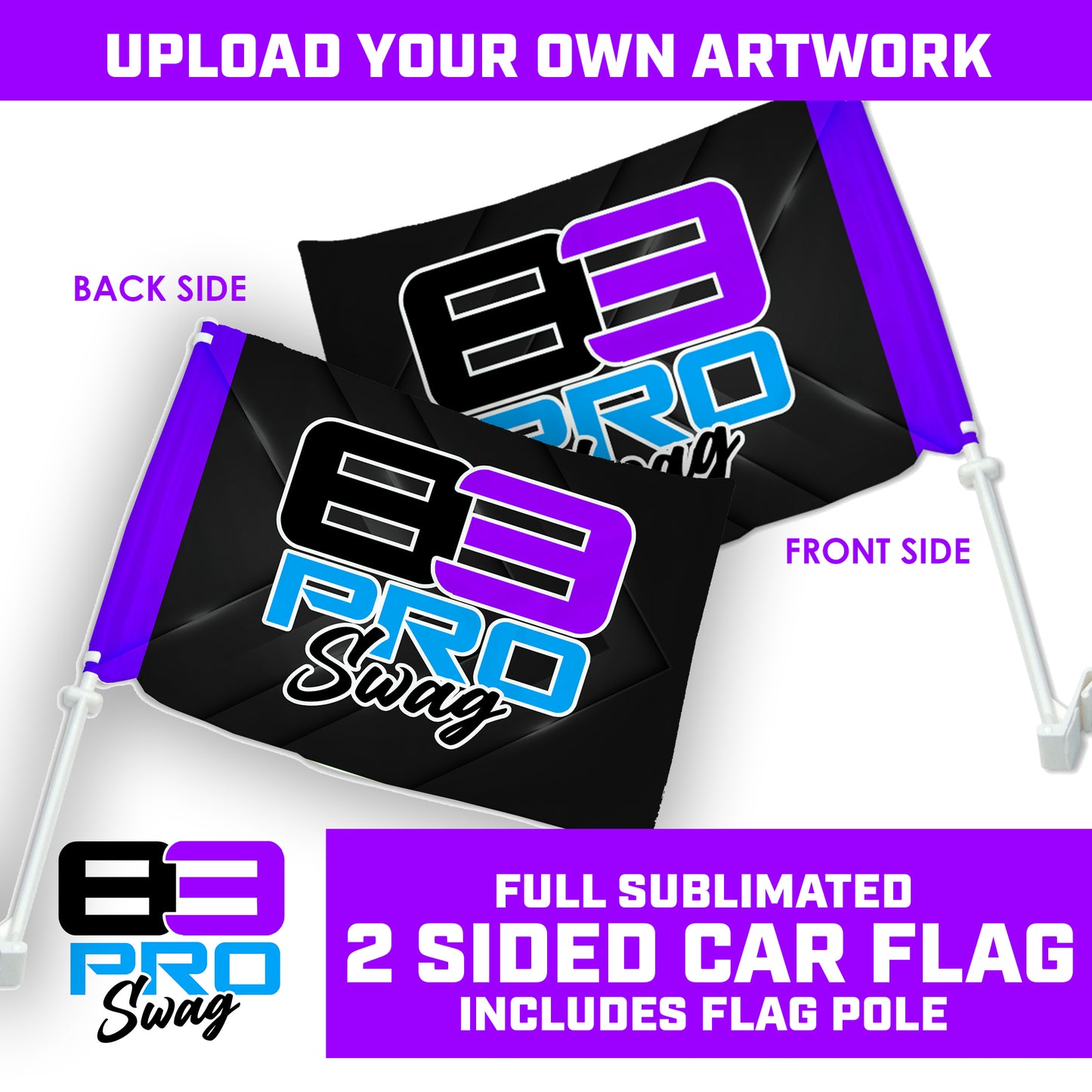 DIY - Full Sublimated Car Flags