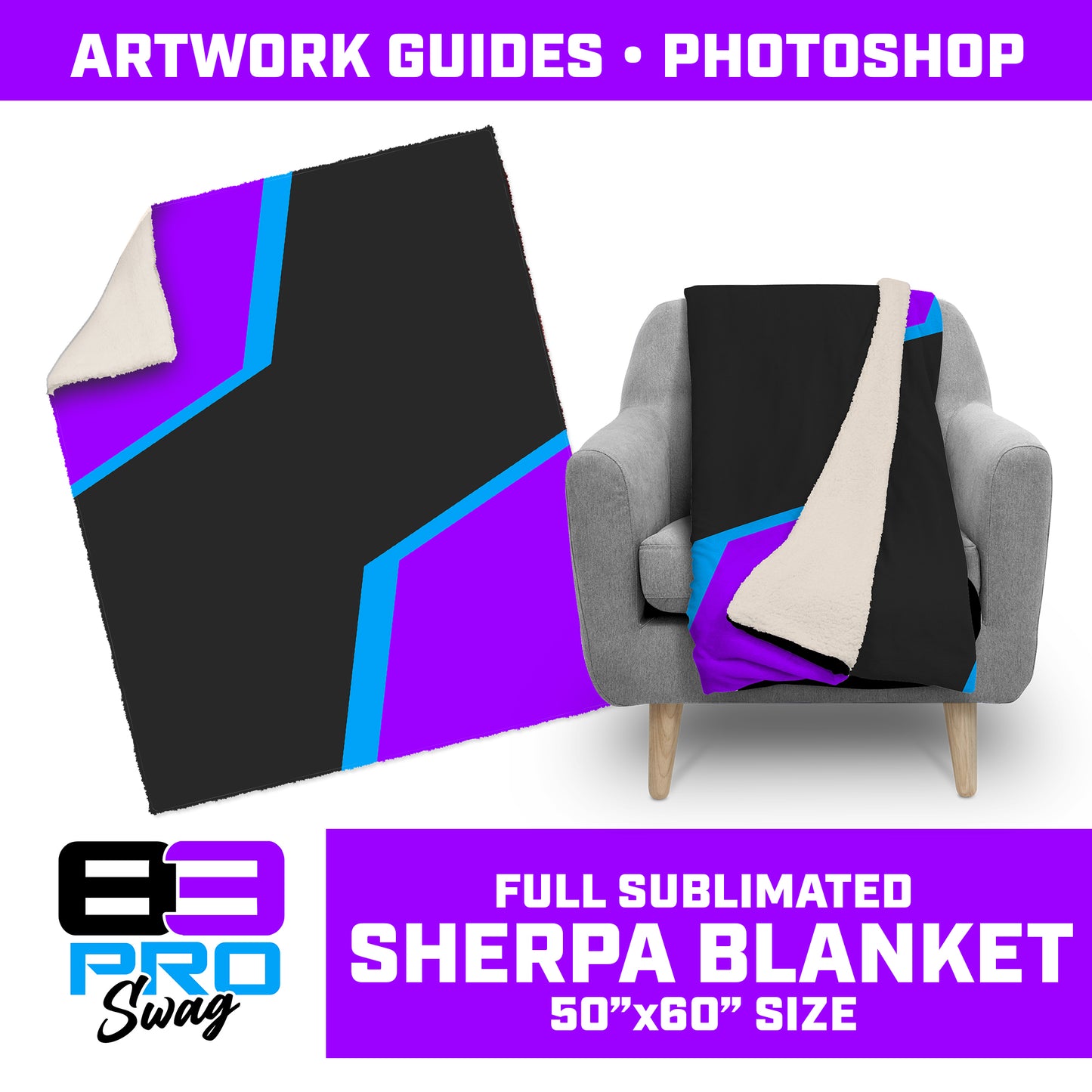 50X60 BLANKET Blank Template