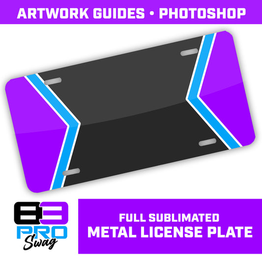 LICENSE PLATE Blank Template